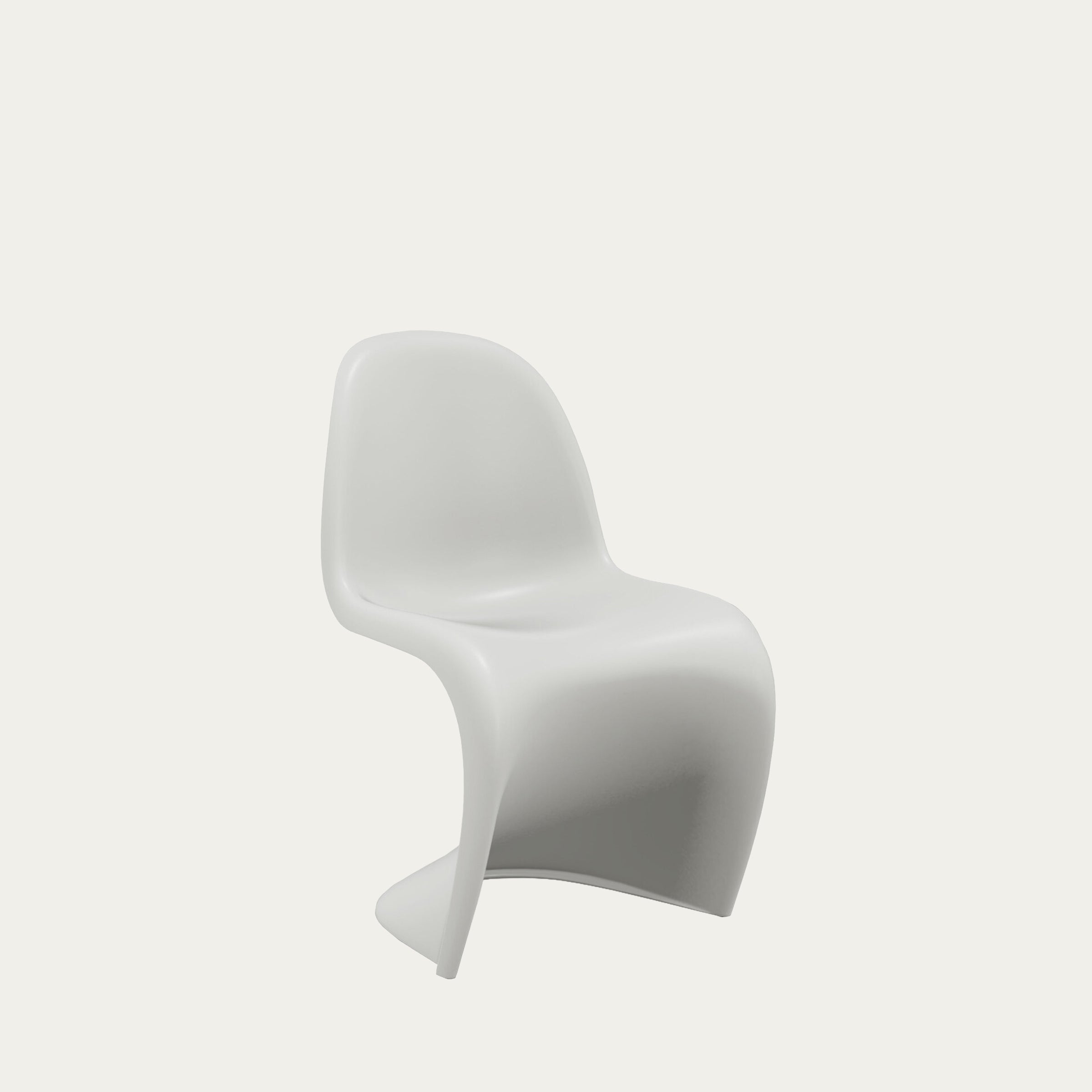 Weißer Panton Chair von Verner Panton – eleganter Freischwinger aus Kunststoff in klassischer Silhouette
